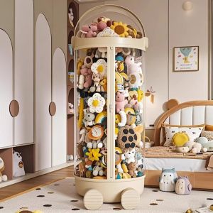 MMZECE | Transparent High-capacity Aesthetic Zipper Toy Storage Bucket
