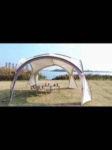 🔥พร้อมส่ง🔥เต็นท์ เต้นท์สนาม เต็นท์อัต ผ้าเคลือบสีเงินฟอร์ด กันน้ำ ทนต่อการฉีกขาด โดมหลายคน PU2000เต็นท์ตั้งแคมป์ 8-10คน