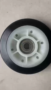 Bánh tỳ đỡ lồng máy sấy BEKO ĐK 75mm Lỗ trục 8mm