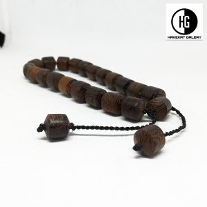 gelang kayu kelor jawa motif marjan benang tarik h378