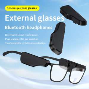 External Glasses Bluetooth Earphones Ultra Long Battery Life Touch Operated Answering Flexible Adaptation To Various Glasses