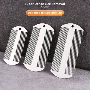 WEIMEIYUAN | Stainless Steel Lice Comb with Dense Bristles for Scalp Flakes Removal and Child Use