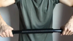 อุปกรณ์ฝึกกล้ามเนื้อคาร์บอนสตีล แข็งแรงทนทาน สำหรับฝึกแขน-หลัง-หน้าอก ปรับระดับน้ำหนักได้ 20/30/40/60kg ชุดออกกำลังกาย 4 ขนาด เสริมกำลังข้อมือ"