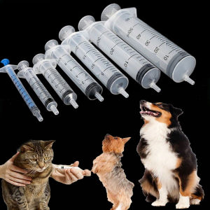 5pcs Plastic Syringe Liquid Measuring Syringe Tool Individually Sealed Measuring Liquid Feeding Pets Medical Students