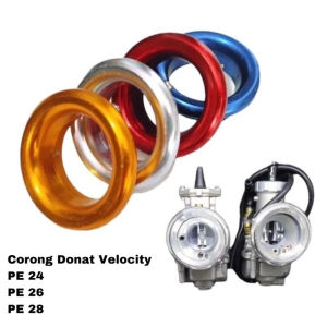 promo corong kaburator velocity karbu donat PE 28 PWK 28 CNC
