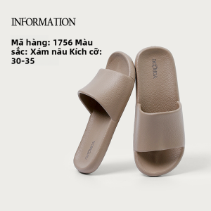 MONLEYTA | Dép đi trong nhà mùa hè chống trượt ồn ào cho trẻ em bé trai bé gái bố mẹ trẻ trung chống trượt trong nhà tắm