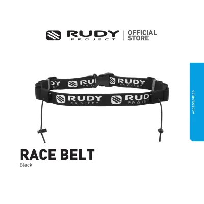 Rudy Project Race Belt – Adjustable | Performance Running Accessory | Marathon | Trail Running | Triathlon Accessories | Race Bib Number Holder | Unisex