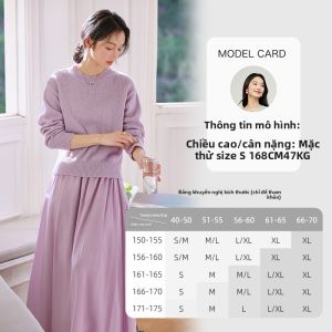 Vimly | Bộ Đồ Đi Làm Elegent Cho Phụ Nữ Màu Tím