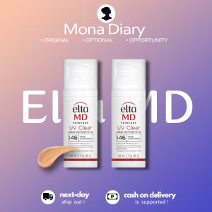 🌸100% Authentic🌸Elta MD Sunscreen SPF 46 Tinted 48g MD Skincare UV Clear Broad-Spectrum SPF 46 Facial Sunscreen UV SHIELD Sunblock Oil Free Sunscreen with Zinc Oxide