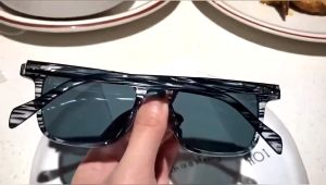 GU Kacamata Hitam Fashion Wanita Pria Optik Retro Sunglass Gaya Simple Casual Fashion Sunglasses Trendy K32 4013