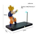 ในสต็อก Nikolatoy Dragon Ball Kakarotto Son Goku Kamehameha Wave แม่เหล็กโคมไฟชุดเครื่องประดับอะนิเมะอุปกรณ์ต่อพ่วงของขวัญของเล่น. 