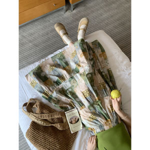 imimtuan | Chân Váy A-Line Boho Cổ Điển