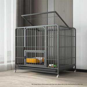 gumahus | Automatic Litter Dog Cage for Small Medium Large Dogs