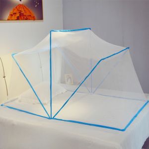 No-Install Foldable Mosquito Net Twin Bed Upper-Lower Bunk Bed 1.5m 1.2m Student Dormitory Bedside Mosquito Net