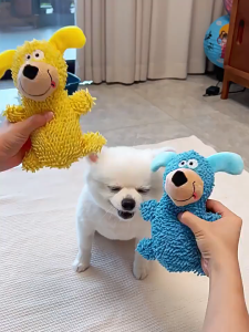 Dog Squeak Toy Bite-resistant Consume Energy Teeth Grinding Interactive And Entertaining Pet toys