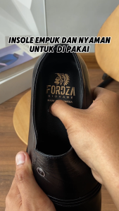 Sepatu Pria Pantofel Formal Kulit Handmade Best Seller Fordza F 073HT