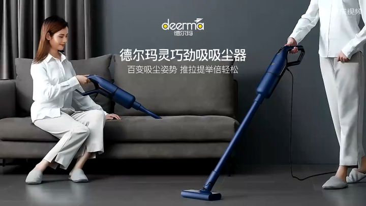 Máy Hút Bụi Cầm Tay Deerma DX1000 Pro 3 đầu hút thay thế với 2 chế độ hút, Máy hút bụi gia đình Lực Hút Siêu Mạnh 16000Pa - BẢO HÀNH 12 THÁNG