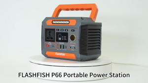 FlashFish S300 300W Power Station 62400mAh Pure Sine Wave Backup Generator for Home Emergency