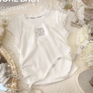 Áo Thun Cotton Mùa Hè Cho Bé Gái Tay Ngắn Đa Năng Thời Trang Trẻ Em Chất Liệu Cotton Thoáng Khí Thoải Mái Cho Bé Gái Từ 3-14 Tuổi