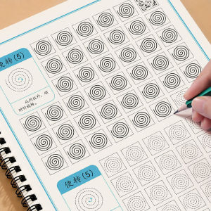 Hướng Dẫn Viết Chữ Cho Trẻ Em Từ 3-6 Tuổi Bút Chì Luyện Tập Viết Chữ Thắt Chặt Lưới Mẫu Giáo Đầu Vào Tư Duy Chính Xác Bộ Phận Phụ Trợ