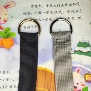 Dog Clothes Belt Accessories Traction Buckle D Buckle 2.5 Width Small Size Dogs Seam Strap DIY Pet Cat Rope Hanging Hook Button