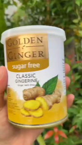 GOLDEN GINGER Permen Jahe 100 - 150gr Makanan