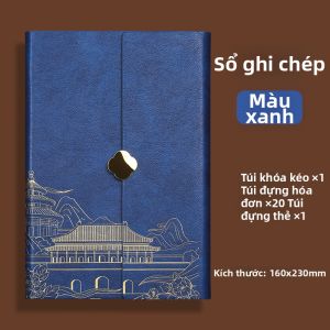 George willsons | Sổ Lưu Trữ Tiền Mặt Thẻ Gấp Đôi Kiểu Da