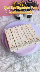 อายแชโดว์ ดินสอเขียนคิ้ว กลิตเตอร์ Face Eye Shimmer Highlight Makeup Pigments กลิตเตอร์ประกายมุก กันน้ำ -- XIXI