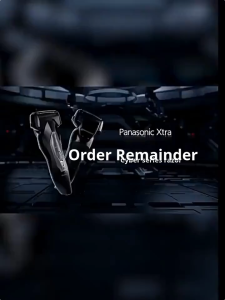 Panasonic Xtra Cyber Electric Mens Razor ERT4 The warranty period is one year