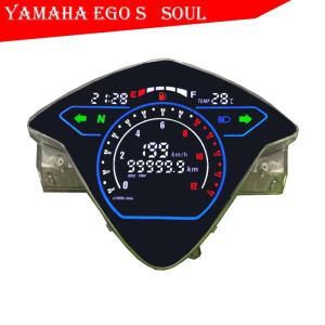 เครื่องวัดเครื่องวัดความเร็วดิจิตอลวิญญาณสำหรับยามาฮ่า Mio เครื่องวัดความเร็ว ASSY เครื่องวัดความเร็วเครื่องวัด LED