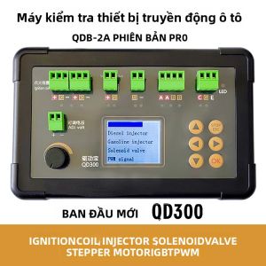 Máy Kiểm Tra Cuộn Đánh Lửa Ô Tô QD300 Động Cơ Bước IGBT Van Điện Từ Bộ Phun Nhiên Liệu Bộ Điều Khiển PWM Dụng Cụ Chẩn Đoán Lỗi