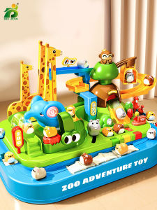 Magnetic Strategy Toy Animal Mole Racing Adventure Board Game Family Society Party Games Children Education 3Years Birthday Gift