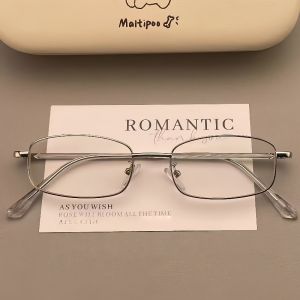 Blue Light Blocking Glasses Square Eyeglasses Frame Anti Blue Ray Computer Game Glasses