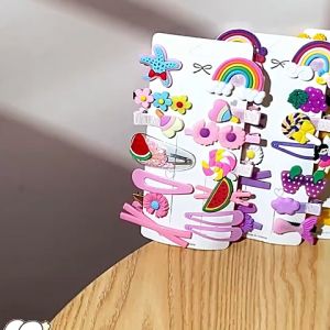 Payoe Jepitan Rambut Anak Perempuan 14Pcs/Jepit Rambut Anak Motif Lucu