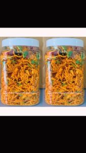 Khô gà lá chanh dai mềm Lets Nuts túi 1kg vị gà nguyên bản dai mềm thơm đồ ăn vặt không thể thiếu cho dịp lễ tết