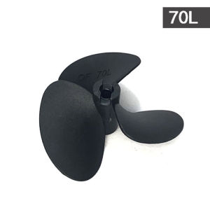 Cánh Quạt Ba Lá Cho Thuyền Điều Khiển Từ Xa 70/80/90/100mm Sợi Thủy Tinh Nylon Xoay Thuận/ngược Chiều Kim Đồng Hồ Đường Kính 5.0mm Phụ Kiện Mô Phỏng Tàu Ngầm/đồ Chơi Điều Khiển Từ Xa