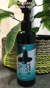 Spray Pembersih Perawatan Sepatu Kulit KLINO CARE 250 ml Shoes Cleaner Cairan Mengkilapkan Menghilangkan Bau Anti Bakteri