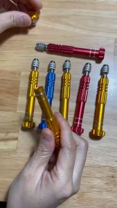 Bộ tua vít 5 đầu sửa chữa điện thoại đa năng hợp kim nhôm cao cấp - Màu ngẫu nhiên