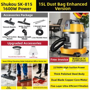 SUPER CLOUD GROUP | High Power Wet Dry Vacuum Cleaner