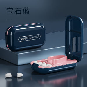 Pill Cutter One Divided into Two Pill Compartment Cutting Handy Gadget Medicine Pill Dispenser 1/2 Medicine Medicine Cutter