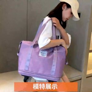 Detachable Universal Wheel Waterproof Folding Luggage Bag Travel Luggage Bag /Bag With Wheels For Travel