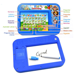 New Kids TabletEnglish-Spanish Bilingual Learning Tablet for Kids Educational Toy Great Choice for Preschool Toddlers Babies