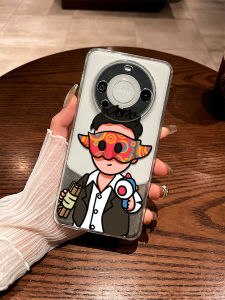 Huawei Mate80Pro Transparent Silicone Phone Case Anti-Fall Full Cover Maimang 30 Set E Creative pro Personalized Funny Dingshi
