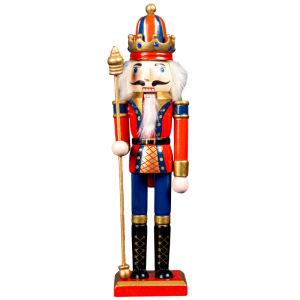 No Brand | Christmas Birthday Gift Nutcracker Figurine Home Decor Toy