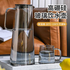 ถ้วยน้ำเย็นความจุขนาดใหญ่ Jeko Borosilicate Glass เครื่องดื่มน้ำทนทานต่อความร้อนระดับอาหาร ถ้วยน้ำสำหรับใช้ในครัวเรือน