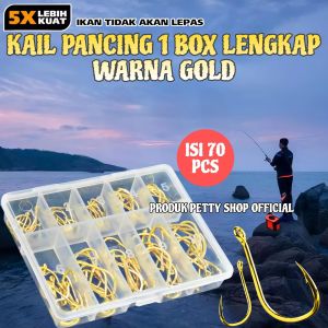 KAIL PANCING 1 BOX - WARNA GOLD ((PICTURE#4))