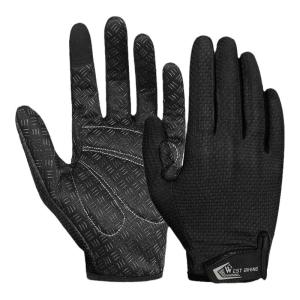 West Biking | Shock Absorbing Full Finger Breathable Cycling Gloves