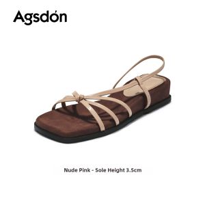 Agsdon | Peep Toe Summer Shoes Sandals for Women 2026 New Design