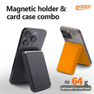 Magsafe ที่ถือโทรศัพท์แม่เหล็กที่แข็งแกร่ง B ผู้ถือบัตรข้ามพรมแดน กระเป๋าใส่บัตรPu Card Holder สำหรับ iPhone 17/16/15/14/13/12 Series