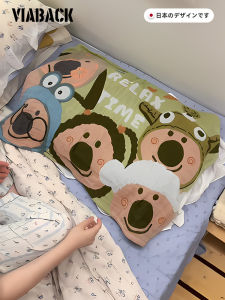 Deep Sleep Essential! New 2025 Pure Cotton Quad-Layer Large Size Pillowcase Durable Cloth Pillow Cover for Better Night Rest